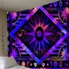 Tapestries Boho Mandala Tapestry Wall Cloth Rug Ceiling Room Decor Dream Catcher Moon Feather