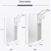 Liquid Soap Dispenser Use Aluminum Alloy Elbow Control Hand Sanitizer Alcohol Disinfectant 500/1000ml