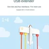 مدير كابل الطائرات USB Extender سطح المكتب المنزلي واحد مع Four Interface Hub Flitter جعل شاحن USB