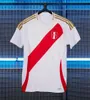 2024 2025 Copa Americ Peru Soccer Jerseys 24 25 Home Away Seleccion Peruana Cuevas Pineau Cartagena Abram Pizarro Aquino Flores Football Shirt Fans