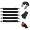 Vêtements de moto 5 pcs Clips de démarrage et pantalon Bike Pant STACTS MULTIFONCTIONS POUR LES FEMMES SKI VÉVOIR DE CUFF ELASTIC MISS