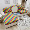 Stoelhoezen printbank stoel kussen deksel elastische polyester stof bank bank antislip slipcover voor woonkamer decor