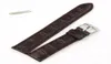 まったくのブラックブラウン高品質ソフトスウェットバンドPUレザーストラップスチールバックル腕時計バンド幅18mm 20mm 22mm5012273
