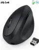 Jelly Comb Rechargeable 24GHz Wireless Mouse Ergonomic Vertical for Computer Laptop PC Gaming Mice with Adjustable DPI 2106091531545