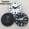 Kits de reparación de relojes Dial blanco de 29 mm con blanco ASEPTIC LUMINO NH36 MOVIMIENTO 3 O 'Corona de reloj 3.8