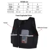 Sacs Universal Reflective Running Vest Backpack Lightweight Sport Sport Night Running Vest Mobile Phone Cards Sac pour le jogging Fitness