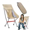 Camp Meuble Portable Pliant Chaise légère compacte pour les chaises de gradins adultes avec dossier de dos et de coussin