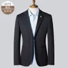 Men's Suits 2024 Business Leisure Suit Jacket Fashion Matching High-end Handsome Slim Single Top Middle-aged Thin