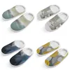 Gai Men Femmes Outdoor Womens Designer Sandals Summer plage Colorful Slides gris intérieure gris Slipper Fashion Slipper taille 36-45 A17-1