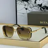 Dita Sunglasses Top Caffence для мужчин Женщины Retro Ocklasses UV400 Outdoor Shades Acetate Fashion Classic Lady Sun Glasses с коробкой DTS121 SIGII SIZE62-13