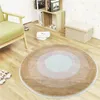 Carpets 3D Round PInk Thick Rug For Living Room Soft Home Bedroom Kid Plush Salon Decoration