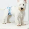 Dog Apparel Female Heat Pants Soft Pet Menstrual Breathable Mesh Diapers Leak-proof Water-absorbed For