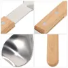 Spoons Ice Cream Scoop Stainless Steel With Wooden Handle Spade