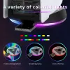 Stativ Justerbar LED -bas för PS5 Vertikal Stand RBG Light med 4 Color Mode Holder för Sony PlayStation 5 Game Console Accessories