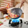 Combos Household Stainless Steel Stove Embedded Gas Stove Foldable Energysaving Fogao Cooktop Estufa De Gas Natural