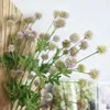 Decoratieve bloemen 65 cm kunstmatige paardenbloem nep zijden bloemen kleine doornbal hortensia simulatie planten voor thuisbasis decor lay -out