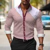 Chemises pour hommes Fashion Cousage à plaid à rayures Matières douces et confortables