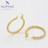 Hoop Ohrringe Xuping Jewelry Fashion Einfache Form hellgoldfarben elegant für Frauen Mädchen Weihnachten Bankett Geschenke x000798214