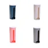 Storage Bags Plastic Bag Rack Wall Hanging Kitchen Container Bathroom Garbage Storing Box Home Accessories Blue