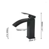 Bathroom Sink Faucets Monite Black ORB Basin Faucet Oil Rubbed Bronze Deck Mounted Single Handle Water Mixer Tap