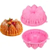 Baking Moulds Crown Castle Silicone Cake Mold Pan Non-Stick Molds DIY Bread Toast Fondant Bakeware Kitchen Accessories