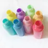 Bouteilles de rangement 50 ml en plastique rechargeable bouteille de pulvérisation vide macaron bonon couleurs de maquillage d'eau de toner