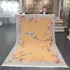 Carpets 6'x9 'Art à la main Tapis de décoration chinois Tapis de laine sculptée chinois (CNW34)