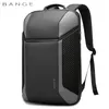 Sac à dos 2024 Bange Business Men Luxury Empleproofing School ordinateur portable sac à dos USB Charge de voyage Bag de conception esthétique