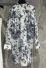Женские блузки 2024 прибытие хлопковая дизайнерская рубашка с цветочной бабочкой для печати блузки для женщин одежда для женщин