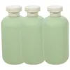 Набор аксессуаров для ванны 3pcs Бутылки для путешествий сжимайте наполненные пустые для лосьонов для шампуня.