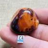 Figurine decorative Naturale Madagascar Sardonyx Palm giocattolo Reiki Guarigione Crystal Regalo