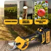 LYUWO Rechargeable Wireless Pruning Scissors Fruit Tree Potted Pruning Electric Tool 20V brushless 30mm 240409