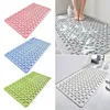 Bath Mats 75x43cm Extra Porous Large Mat Non Slip Bathtub Strong Suction Anti-Mold TPE Shower Kitchen Bathroom Products