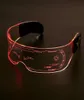 Lunettes de soleil Lunes Lumineuses Visor Electronic Light Prop pour festival KTV Bar Party Performance Enfants Cadeaux pour adultes 2180785