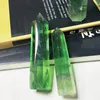 Dekorative Figuren natürlicher kristallgrüner Fluorit Einspitze hexagonaler Prisma Home Dekoration Studie Lieferungen Reiki Heilung ist Mineral