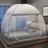 installationFree Yurt Mosquito Net Summer Summer Travel ANTIMOSQUITO Small Tent Home Double Door 240407