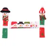 Vensterstickers kerstdecoratie set showcase en ovengreepomslagen voor thuiskantoor #Q8