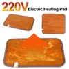 Carpets Winter Heating Foot Mat Office Home 220VElectric Pad Warm Feet Heater Waterproof Leather Household Floor Electric