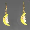 Boucles d'oreilles en pente Arrivée Cartonnière mignon pour femmes résine Drop Girls Gift Mouton Frog Frog Pig Snowman Lovely