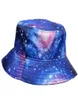 2019 New space stars unisex Bucket Hat Unisex Hiphop Caps Men Autumn Cotton Galaxy Bucket Caps5625824