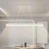 Candeliers Luces colgantes LED modernos Nordic Lámparas colgantes blancas para accesorios Cocina Viviente Comedor Suspensión Luminairia Luz