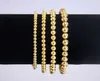 Wholale Lucky 14k Gold Filled Beads Beaded Stackable Bracelets Beaded Stretch Bracelet Minimalist76750739446986