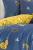 Bedding Sets Pineapple Natural Cotton Double Duvet Cover Set Made In Turkey 220x240 Size Pillowcase Bed Sheet