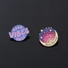 life positive quotes badge Cute Anime Movies Games Hard Enamel Pins Collect Cartoon Brooch Backpack Hat Bag Collar Lapel Badges