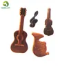 Bakning Mögelplast DIY 4st Musikinstrument Kolven Kolvare Gitarr Violin Fondant Cake Mold Cookie Decorating Tools Bakeware