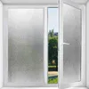 Fensteraufkleber 1Roll Glassetür Frosted Film PVC Light Filter Office Home Privacy Films für Toilettenbadezimmer Schlafzimmer M0I1