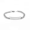 Mens Stainless Steel Bracelet Hip-hop Trendy