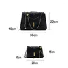 Sac à bandouliers Sac en cuir souple Chaîne Solid Crossbody Large Shopper For Lady Luxury Luxury Hobos Multi Travel Backpack