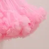 Baby Girls Fluffy Tutu Falda Colores sólidos Soft Falda Soft Princess Dance Party Pettiskirt Mesh Pettiskirts 240403