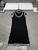 Designer New Knitted Vest Women's Knitted Dress Women's